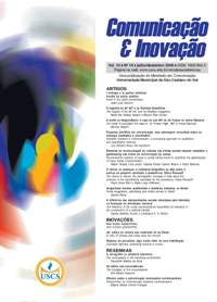 					Visualizar v. 10 n. 19 (2009): Comunicação & Inovação
				