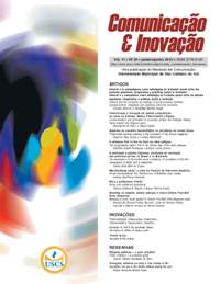 					View Vol. 11 No. 20 (2010): Comunicação & Inovação
				