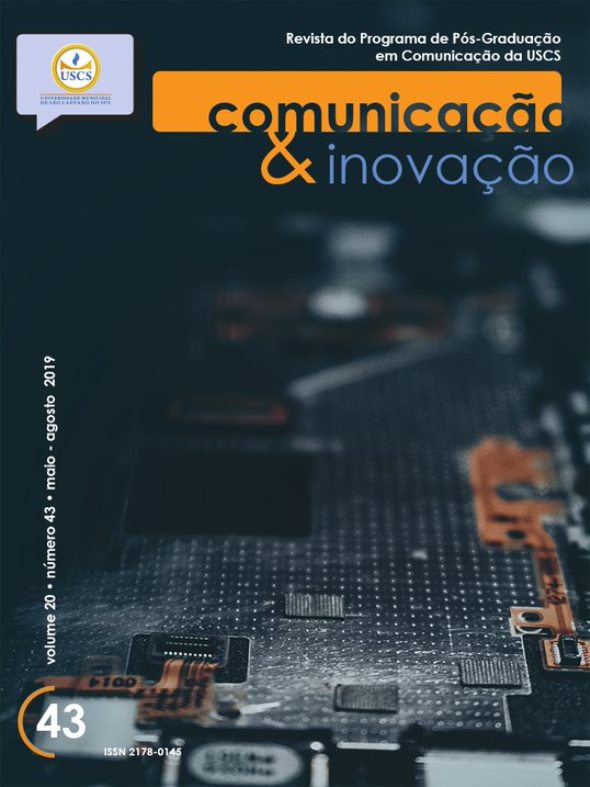 					Visualizar v. 20 n. 43 (2019): Revista Comunicação & Inovação
				